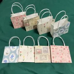 ミニ紙袋 折り紙ハンドメイド ギフトバッグ ラッピング おすそわけ