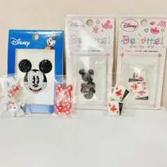 【公式】ディズニーデコセット　デコパーツ　デコステッカー　ハンドメイド