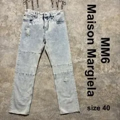 MM6 Maison Margiela デニムパンツ エイズ マルジェラのサムネイル