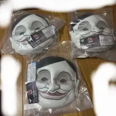 ダンダダン　一番くじ　d賞　セルポメン　青　赤　黄　セルポ星人　お面