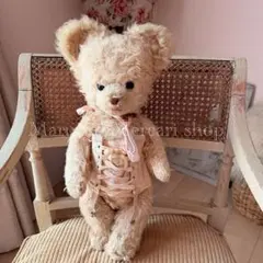 アンティークベア　フランス おとなしそうなフランスアンティークベア48cm 1940年代頃 gt-948