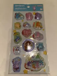 正規品　ケアベア　シール　ポップデコパーティー　シャカシャカシール
