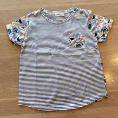 【新品未使用水通しのみ】センスオブワンダー　リバティ半袖Tシャツサイズ100