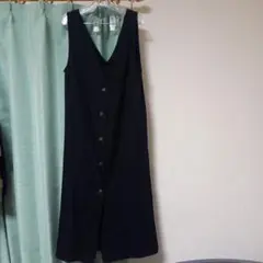 3way　黒　ロングワンピース　ジレにも…　Mサイズ