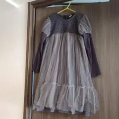 プティマイン　チュールワンピース　130