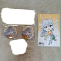 にじさんじ 7大タワーコラボ 缶バッジ 樋口楓 ポストカード
