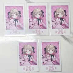 謎ノ美兎 チェキ風カード＆缶バッジセット にじフェス にじさんじ