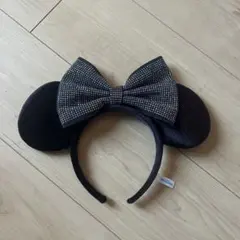 ミッキーマウス耳付きカチューシャ