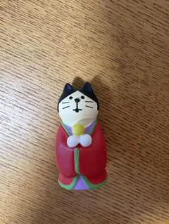 concombre コンコンブル 猫 置物 フィギュア　お月見