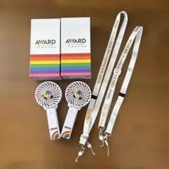 WEST.10th Anniversary AWARDハンディファン卓上ファン