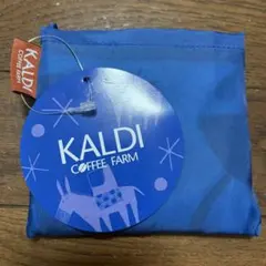 【KALDI】 オリジナルエコバッグ ブルー