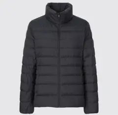 ウルトラライトダウンジャケット メンズ　ブラック　Lサイズ