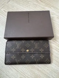 Louis Vuitton モノグラム 長財布 箱、袋付き