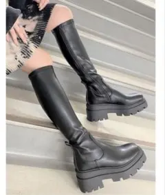 R&E NEOトラックソールストレッチロングブーツ