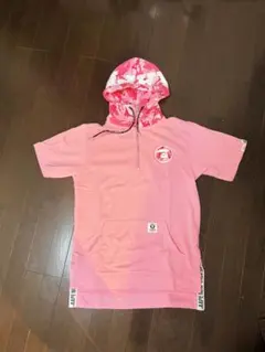 Aape ピンク迷彩フードパーカーのサムネイル