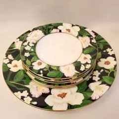 MIKASA ミカサ　ボーンチャイナ　デザート皿5枚大皿1枚