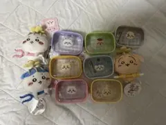 人気 ちいかわ ぷっくりクリアミニポーチ 討伐マスコット コンプ セット売り