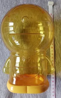 ドラえもん クリアイエロー 貯金箱 バンダイ 2005