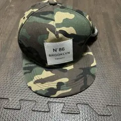 迷彩柄スナップバックキャップ N° 86 BROOKLYN