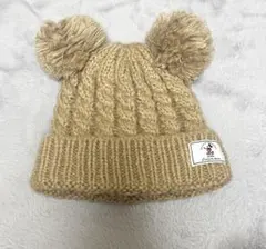 Disney ディズニー ポンポン付きニット帽「ミッキーマウス」　大人サイズ