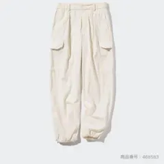 UNIQLO イージーカーゴパンツ ナチュラル Sのサムネイル