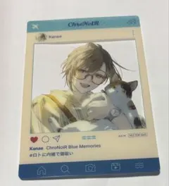 SNS風クリアカード にじさんじ ChroNoiR BlueMemories 叶