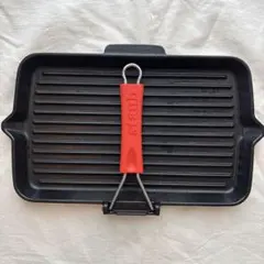 Staub ストウブ グリルパン レッドハンドルのサムネイル
