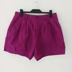 UNIQLO　レディース ショートパンツ パープルピンク　L