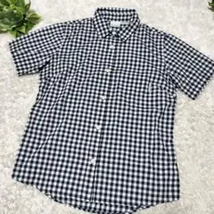 Columbia 半袖チェックシャツ Lサイズ