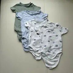 H&M ベビー肌着 4点セット オーガニックコットン
