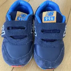 New Balance 996 キッズ ネイビー×マーブル14.5 - メルカリ