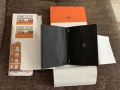 美品】HERMES エルメス ユリス GM ブラック ノートカバー セット 