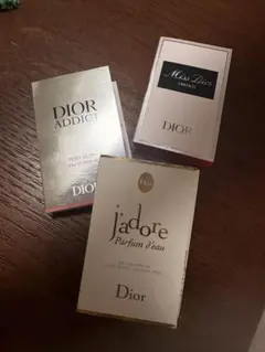 Dior 香水サンプル3種