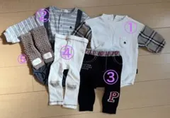 POLO ポロベビー まとめ売り ロンパース レッグウォーマー 70-80サイズ