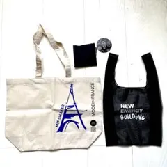 未使用品　モードフランストートバッグ　カルディエコバック　メッシュバックセット