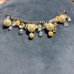パールとクリスタルのアクセサリー