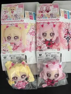 2種セット プリキュア ふわキュンマスコット2 キュアパッション キュアピーチ