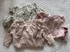 バースデイ　長袖ロンパース　70〜80サイズ