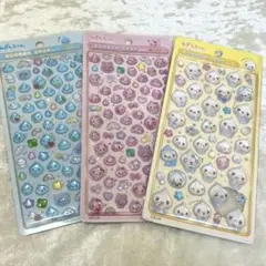 確実正規品 ボンボンドロップシールミニ＆大　しずくちゃん3点セット　ボンドロ