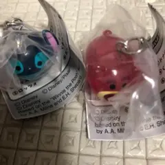 ディズニー　ツムツム　めじるしアクセサリー　スティッチ　ロッツォ