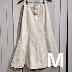 RagOut（ラグアウト） ロングスカート　M マーメイド　白アイボリー　春夏のサムネイル