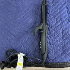 サロニア カールヘアアイロン ブラック　温度調整機能付き