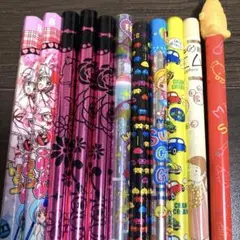 【平成レトロ】鉛筆　H HB 2B まとめ売り　しゅごキャラ　など