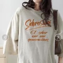 未使用品　MONO-MART 前後2WAY オーバーサイズTシャツ　M