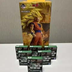 一番くじ ドラゴンボール A賞 サイヤ人3 孫悟空 フィギュア +F賞未開封6個