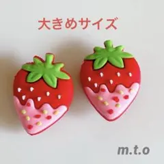 ジビッツ いちご ストロベリー 可愛い サンダルアクセサリー