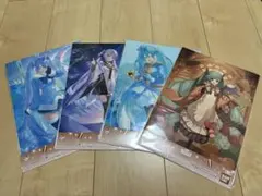 初音ミク クリアファイル 4枚セット