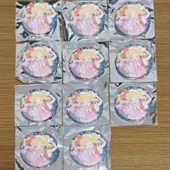 アイカツスターズ! 缶バッジコレクション 星々のクリスマス 虹野ゆめ 11点