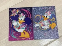 香港ディズニー 20周年 コレクタブルカード コレカ トレカ ドナルド レア