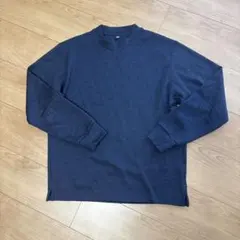UNIQLO ダークブルー 長袖カットソー M